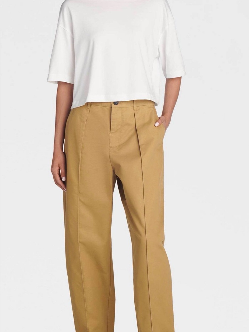 KBB by KAHLANA Women's 'The Barrel Wide Leg Pleaded Trousers'